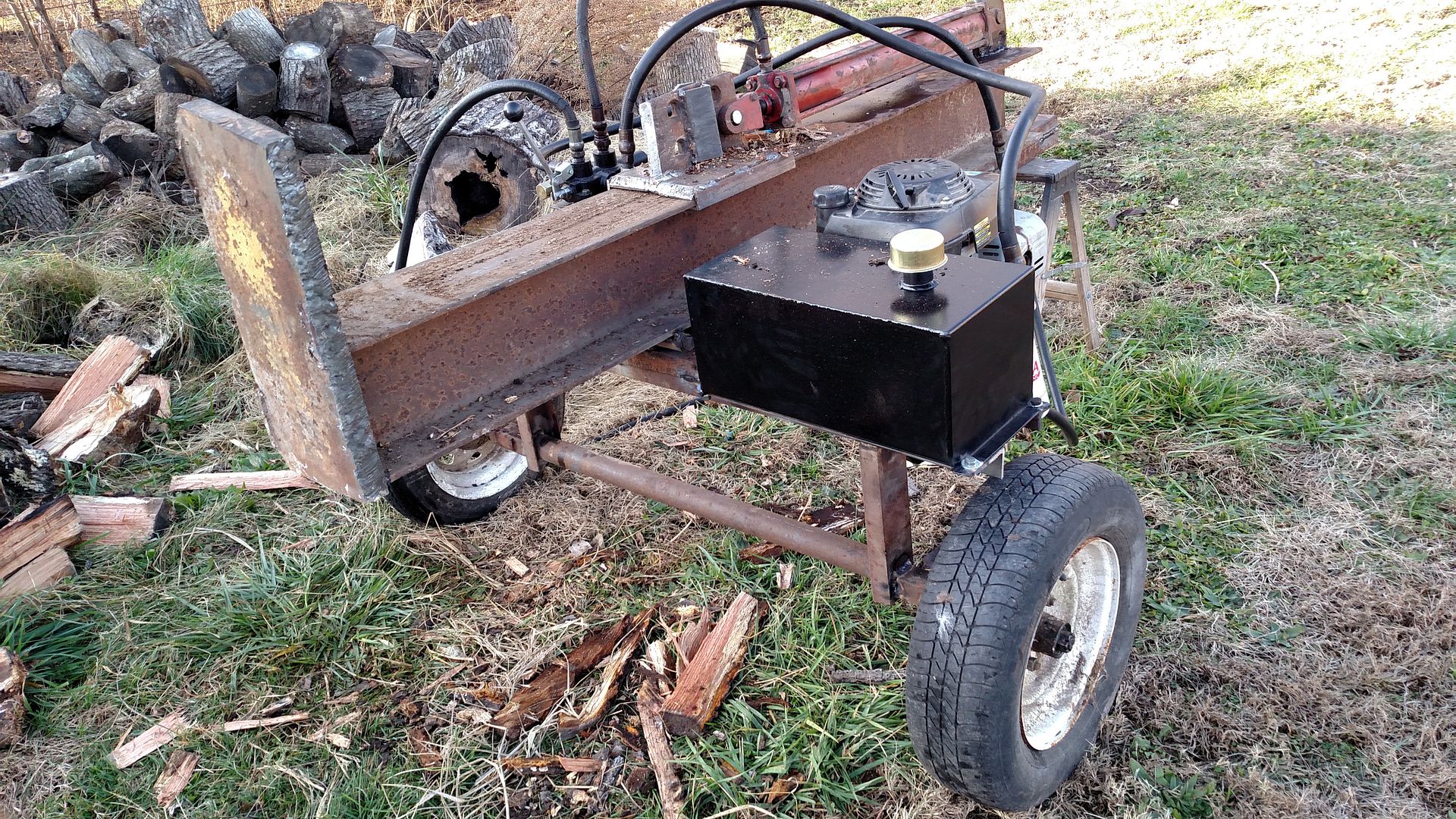 Replacing log splitter motor My Tractor Forum